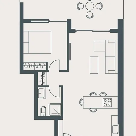 Deluxe 1-bedroom In The Heart Of Διαμέρισμα *