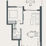 Deluxe 1-bedroom In The Heart Of Daire *